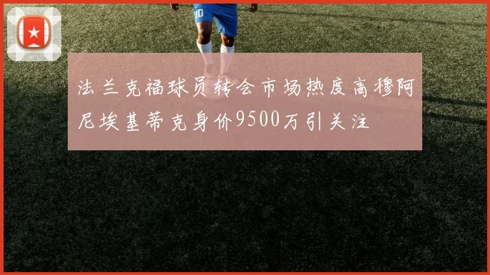 法兰克福球员转会市场热度高穆阿尼埃基蒂克身价9500万引关注